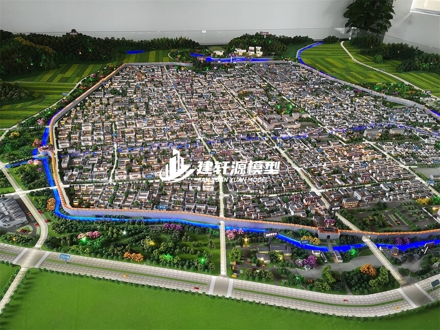 定远城市规划模型