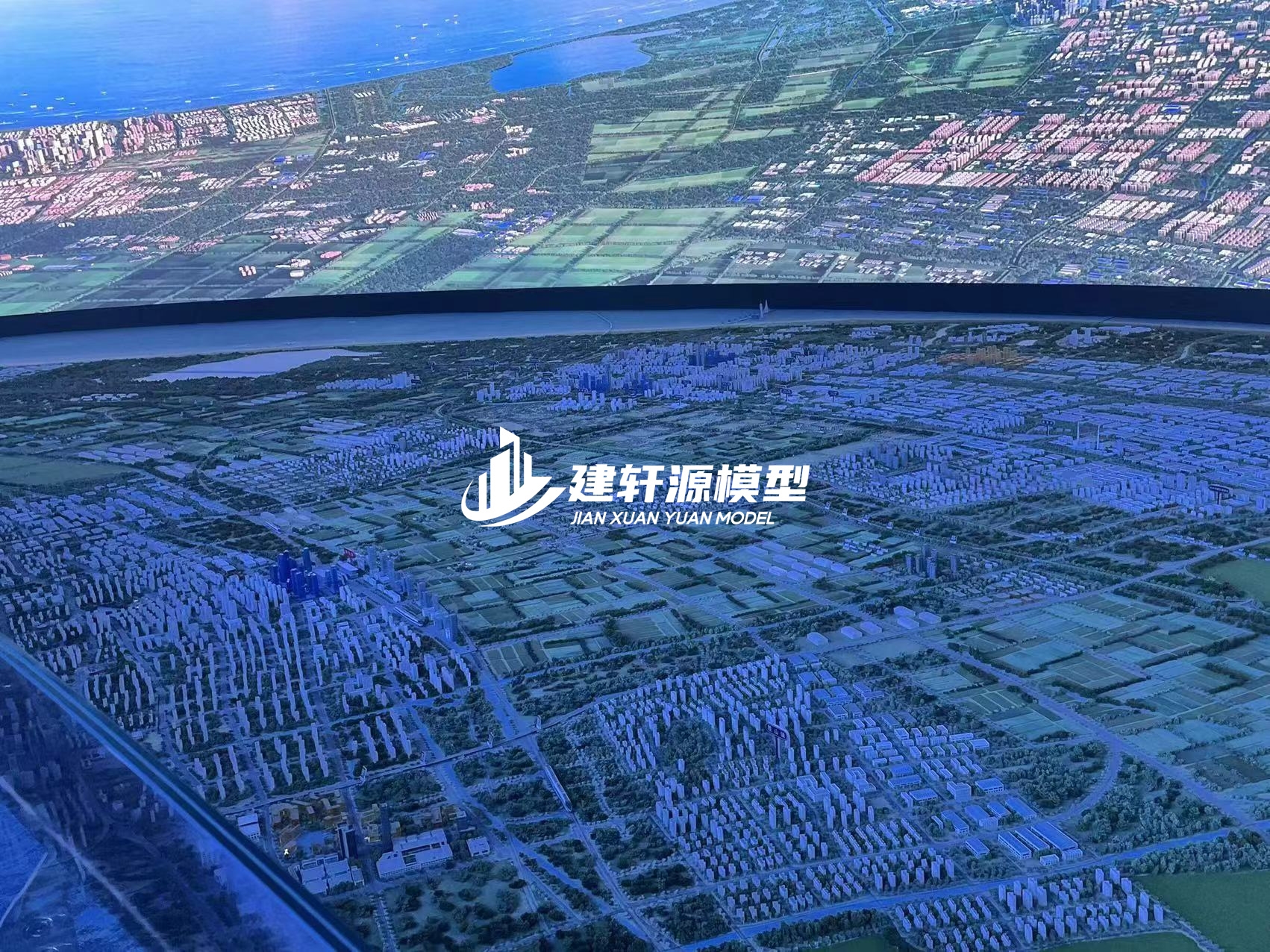 定远城市规划模型制作