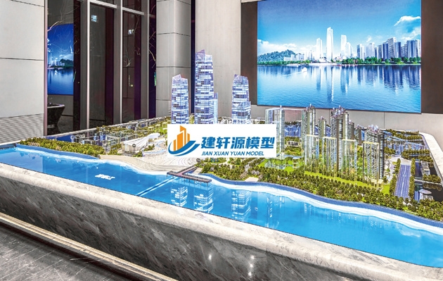 定远富春-金茂星外滩模型